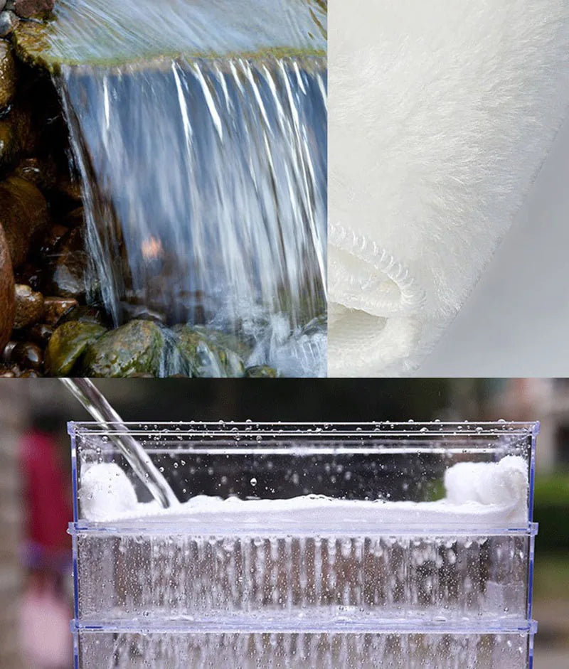 Aquarium Filter Reuse Wash Filter Magical Blanket Bag Pad Biochemical Biological Filtration Clean for Fish Tank Accessories