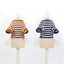 Stripe Dog Dresses for Small Dogs Girl Spring Summer Puppy Clothes Tulle Princess Skirts Party Birthday Pet Apparel