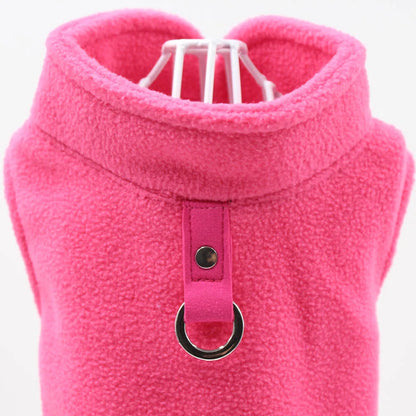 Solid Color Cat Clothes Winter Soft Kitten Sweater Sphinx Cat Fleece Vest Jacket for Small Medium Cats