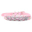 Custom Pet Name Dog Collar Luxury Rhinestone Letter Adjustable Personalized Blingbling Leather Dog Cat Collar Small Medium Dogs