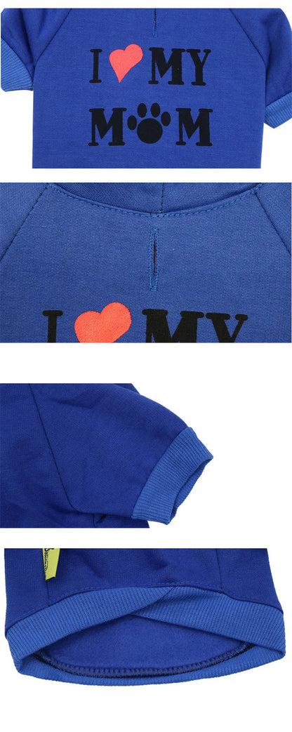 7 Color Fashion Pet Dog Hoodie Cozy Dog Clothes for Small Dogs Sphinx Pug Maltese Sweatshirt Puppy Coat Suit Dogs Pets Clothing