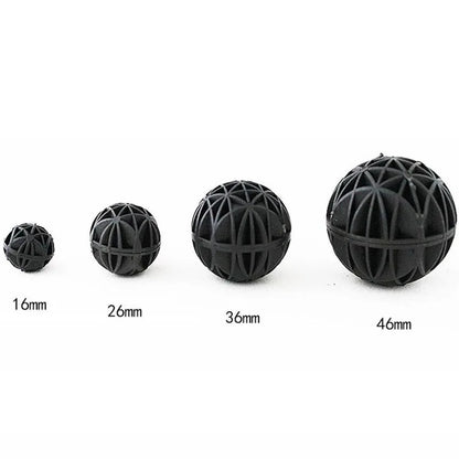 10/20/40/50/100Pcs Aquarium Filter Media Bio Balls Portable Wet Dry Cotton For Air Pump Canister Clear Water Biological Balls