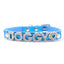 Custom Pet Name Dog Collar Luxury Rhinestone Letter Adjustable Personalized Blingbling Leather Dog Cat Collar Small Medium Dogs