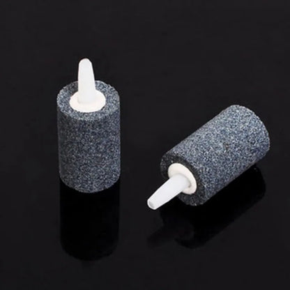 1pc Cylindrical  Aquarium Air Bubble Stone Aerator for Aquarium Fish Tank Accessories Pump Hydroponic Oxygen Plate Mini Air Pump