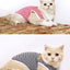 Classic Stripe Pet Cat Clothes for Cats Summer Dog Cat Vest Shirt katten kleding Kedi Suit Goods For Pets Cats Costume Clothing