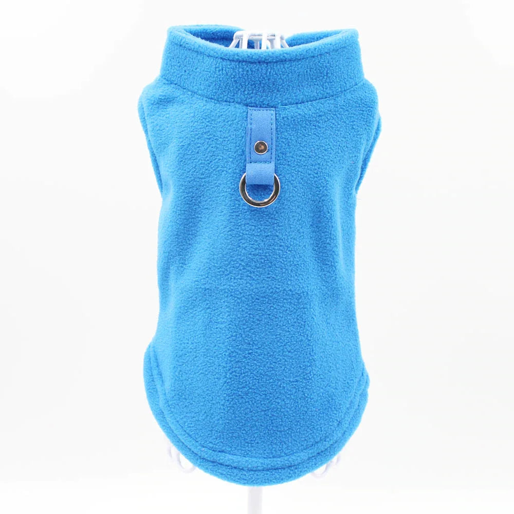 Solid Color Cat Clothes Winter Soft Kitten Sweater Sphinx Cat Fleece Vest Jacket for Small Medium Cats
