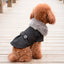 Winter Dog Clothes Pet Cat fur collar Jacket Coat Sweater Warm Padded Puppy Apparel for Small Medium Dogs Pets
