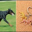 New Cute Greyhound Dog Animal Purse Handbag Handmade Pendant Keychain For Bag Car Women Men Key Ring Love Jewelry K137