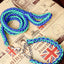 Heavy Duty Pet Dog Collar Leash Set Adjustable Obedience P Chain Collar Nylon Dog Leash Strap Lead Rope for Medium Large Dogs