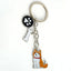 Siberian husky car key chains for men women pet dog pendant bag charm keychain key rings jewelry gifts