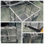 Langle Profile Dog Cage Cat Cage Folding House Pet Nest Aluminum Large Medium and Small Dog Thickened Iron Metal Solid CLASSICS