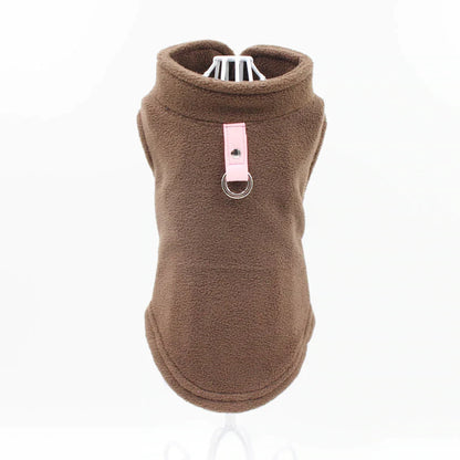 Solid Color Cat Clothes Winter Soft Kitten Sweater Sphinx Cat Fleece Vest Jacket for Small Medium Cats
