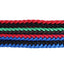 Heavy Duty Pet Dog Collar Leash Set Adjustable Obedience P Chain Collar Nylon Dog Leash Strap Lead Rope for Medium Large Dogs
