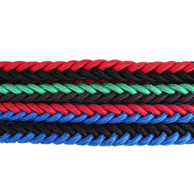 Heavy Duty Pet Dog Collar Leash Set Adjustable Obedience P Chain Collar Nylon Dog Leash Strap Lead Rope for Medium Large Dogs