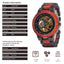 BOBO BIRD Wood Mechanical Watch Men Relogio Masculino Big Mens Watches Top Brand Luxury Timepieces erkek kol saati Dropshipping