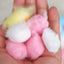 100Pcs/Bag Hamster Rat Mouse Colorful Winter Keep Warm Cotton Ball Cute Cage House Filler Supply Small Animals House DecorToys