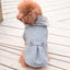 Winter Dog Clothes Pet Cat fur collar Jacket Coat Sweater Warm Padded Puppy Apparel for Small Medium Dogs Pets