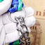Heavy Duty Pet Dog Collar Leash Set Adjustable Obedience P Chain Collar Nylon Dog Leash Strap Lead Rope for Medium Large Dogs