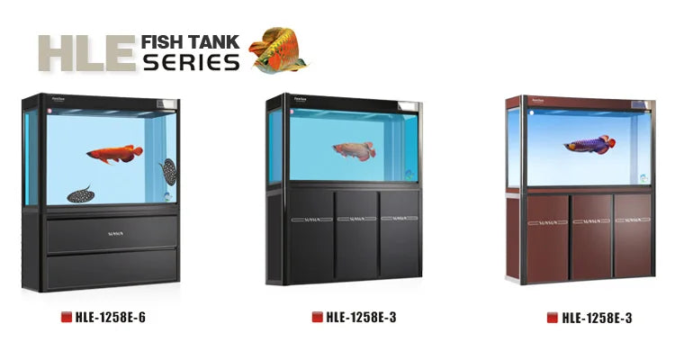 SUNSUN HLT Series View Ornamental Aquarium Arowana Large Glass Fish Tank For Home And Company Use
