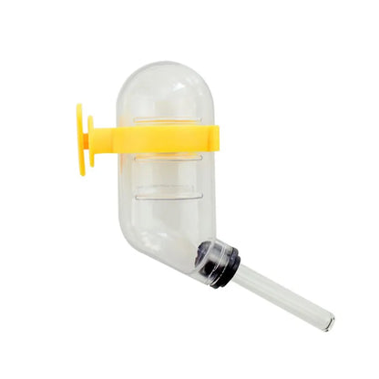 60ml Plastic Hamster Water Drinking Bottle Rat Pet Dispenser Cylindrical Feeder Cage Hanger Water Bottle Dispenser With Clip