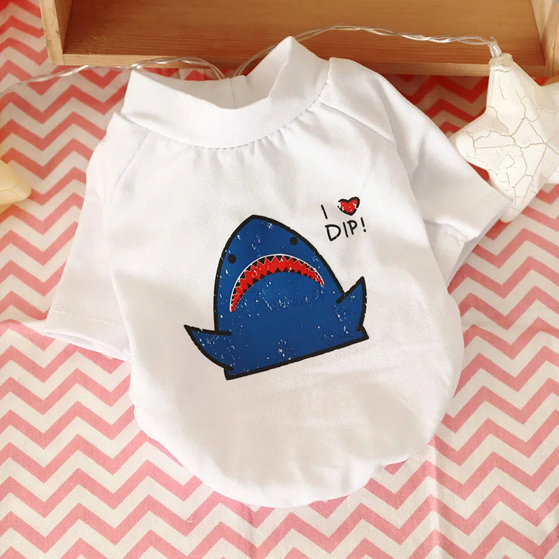 6 Color Pet Dog Cat T shirt Summer Ropa Chihuahua French Bulldog Clothes for Small Dogs Puppy Clothing ropa de perros mascotas