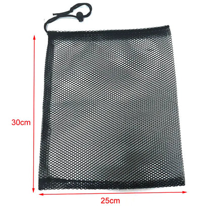 2Pcs Black Aquarium Filter Bag Mesh Bags For Fish Tank Aquarium Pond For Bio Ball Carbon Media Ammonia Fish Tank Isolation Bags