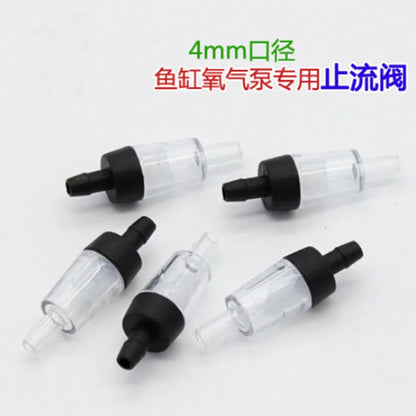 5 pc One Way Non-Return Check Valve Fish Tank Aquarium Co2 System Air Pump 5pcs Air Pump Check Valve fish Aquarium Accessories