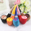 Plush Pipe Slippers Dog Chew Toy Squeaky Pet Toys for Small Dogs French Bulldog Yorkshire Puppy mascotas Supplies Cleaning Teeth