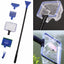5 in 1 Aquarium Tank Cleaner Set Fish Net Gravel Rake Algae Scraper Fork Sponge Brush Glass Cleaner For Aquarium Cleaning Tools