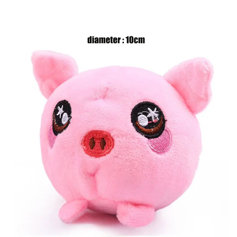 Multi Style Animal Dog Chew Toys Puppy Training Toy Interactive Accessory Soft Plush Teeth Cleaning Funny Lion Pig Pet Products