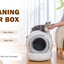 Self Cleaning Cat Litter Box, Large Automatic Cat Litter Box with APP Control 2.4GHz Wi-Fi Supported Smart Litter Box for Cats