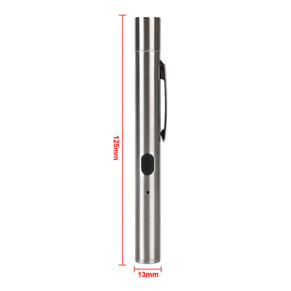 365 UV Veterinary Wood Lamp Pet Fungus Detection Waterproof Flashlight Skin Ultraviolet Light Cat Moss Tinea Light Black Mirror