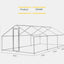 Customized Large Chicken Shed Outdoor Steel Pipe Construction Breeding Shed Duck Shed Simple Large Chicken Cage