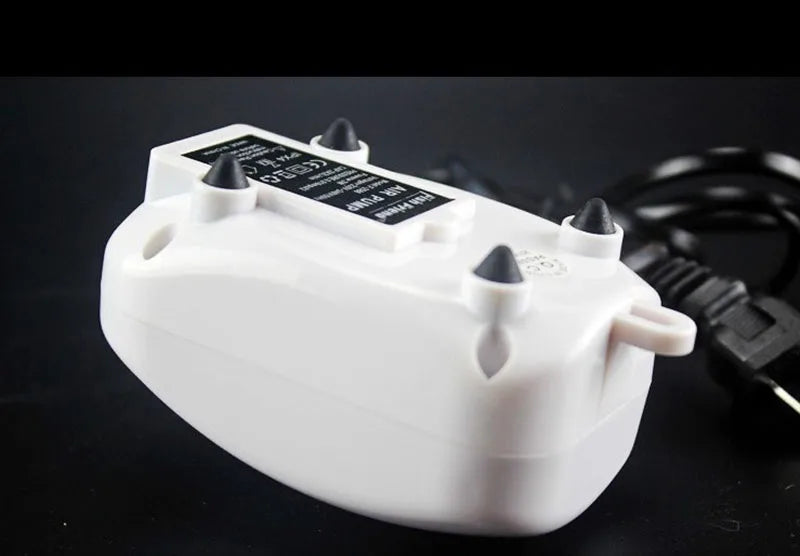 3W Ultra Low Noise Aquarium Air Pump Fish Tank Mini Air Compressor Oxygen Pump Fish Tank Aquarium Oxygen Pump Two Outlets