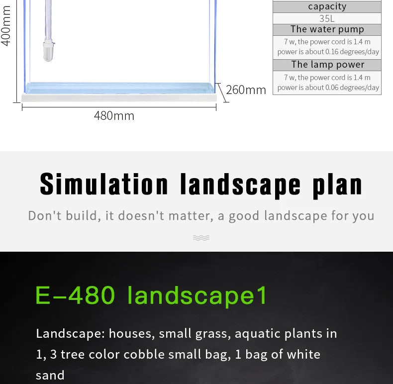 High Quality Small Breeder Box Fish Tank Aquarium Fish Tank Sale Intelligent small fish tank