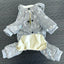 Overalls for Dogs Waterproof Winter Dog Jumpsuit Thick Fleece Cold Weather Jacket Coat Yorkie Chihuahua Small Medium Dog Clothes