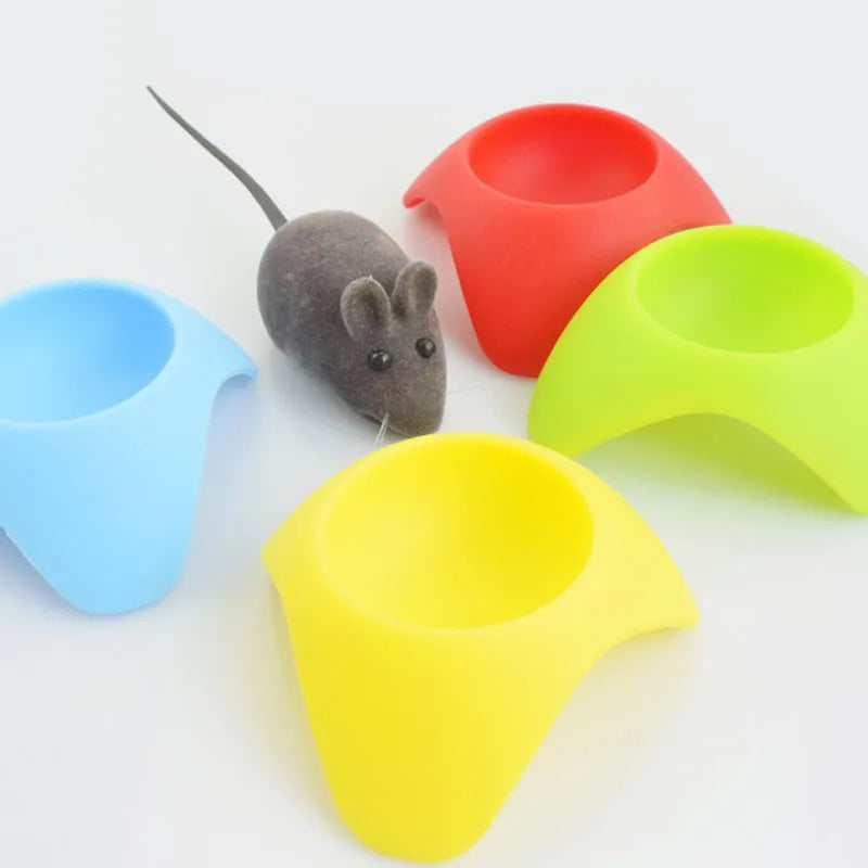 Small Pets Silicone Hamster Rabbit Food Feeder Water Drinking Bowl Food Bowl Pets Hamster Cage Feeding  Small Animals Products