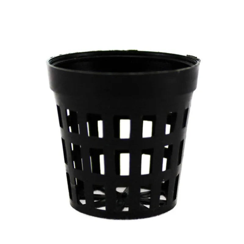 2pcs Aquarium decoration Hanging fish tank Mini Plastic Pot Polka Water potted planting cylinder cup aquarium accessories