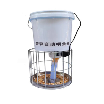 110/220V  18watt powerfull Pigeon chicken duck Automatic Feeder Trough Smart Self-help Timing Horse Feeding Artifact