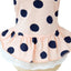 Fashion Dot Bow Cat Dog Dress Skirt Summer Sweer Pet Princess Dresses for Small Dogs Shih Tzu Yorkshire Clothing Puppy Clothes