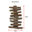 Pet Hamster Toy Natural Apple Tree Branch Teeth Grinding Grass Hanging Cage Toy Rabbit Chinchilla Small Pet Hamsters Accessories
