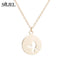 SMJEL Wild Animal Necklace Stainless Steel Hummingbird Necklaces & Pendants Cute Eagle Phoenix Swallow Birds Necklace collares
