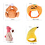 Funny Hat for Cat Sunflower Christmas Costume Pet Hat Halloween Cosplay Keep Warm Headwear Dogs Hats Puppy Accessories for Cats
