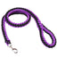 130cm Pet Dog Leash Double Row Adjustable Pet Collar Nylon Leash Double Colors Canvas For Medium Large Dogs Accessoires Hot-Sale