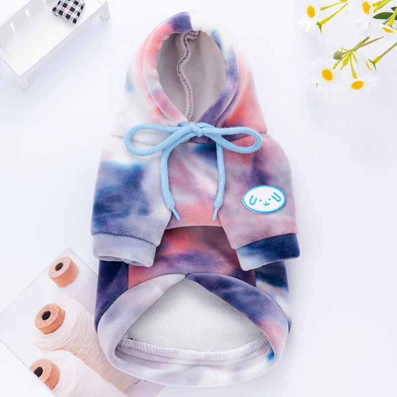 Fashion Dog Cat Hoodie Sweater Winter Pet Clothes for Small Dogs Pomeranian French Bulldog Pullovers mascotas Costume Clothing