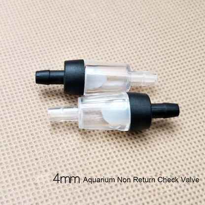 10pcs Plastic Aquarium Air Pump Check Valve Fish Tank 5 pcs One Way Non-Return Check Valve Aquarium Co2 System Air Pump