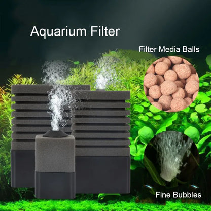 Bio Sponge Filter for Aquarium Fish Tank Shrimp Pond Air Pump Biochemical Filtration Noiseless Foam aquarium accessories HotSale