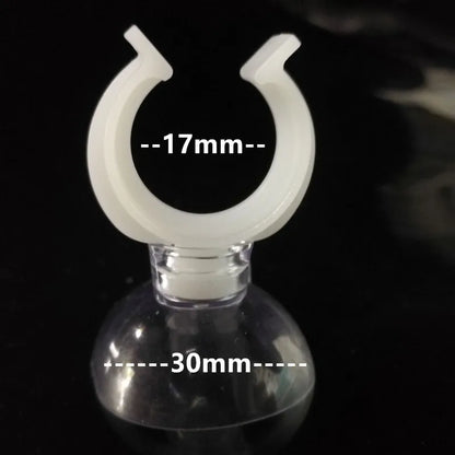 5pcs 4/5mm  Aquarium Suction Cup Air Tube Holder Sucker for Fish Tank Pump Oxygen Air Tube Fixing Clip  Aquarium Accessories