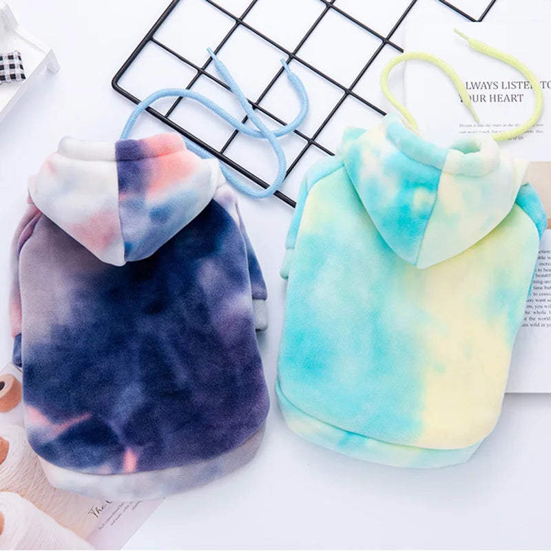 Fashion Dog Cat Hoodie Sweater Winter Pet Clothes for Small Dogs Pomeranian French Bulldog Pullovers mascotas Costume Clothing