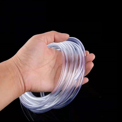 4*6mm Aquarium Tube Reinforced Transparent Aquarium Oxygen Pump Hose Air Bubble Stone Fish Tanks Pond Pump Tube accessories
